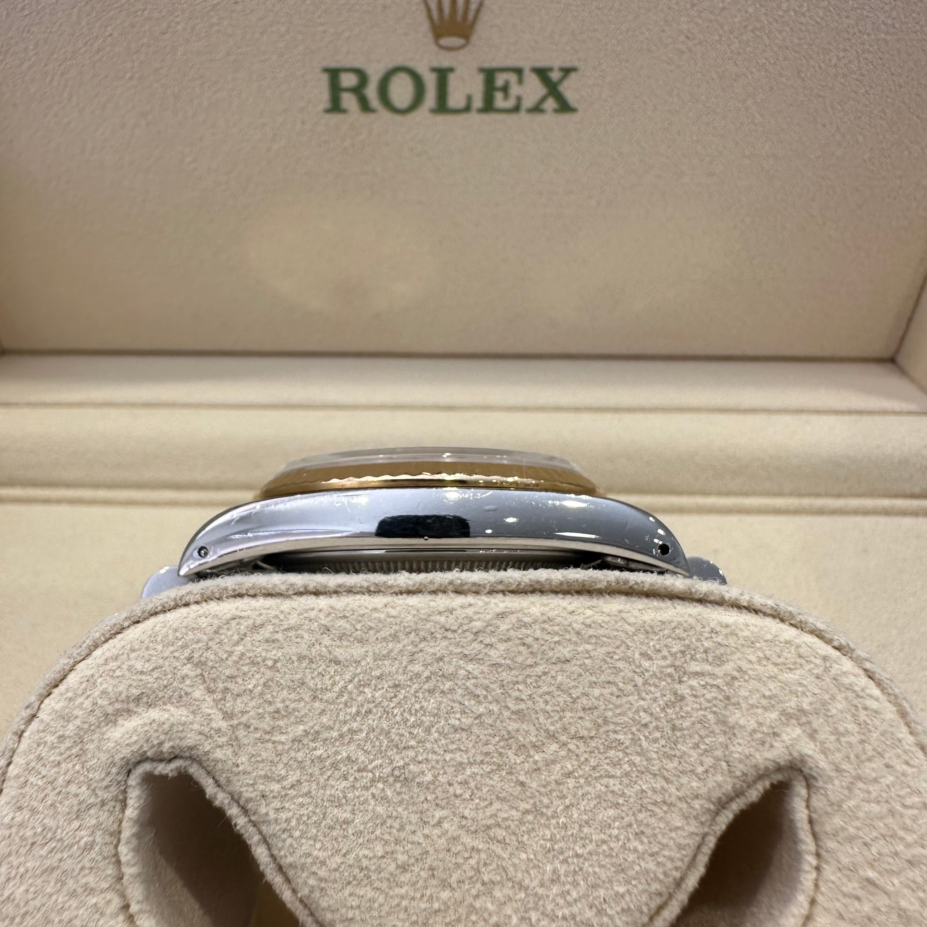 Rolex Gents Datejust Steel & Gold Champagne Dial, 1993, Box