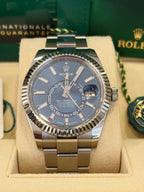 Rolex Sky-Dweller 326934 Blue Dial, 2020 Box & papers