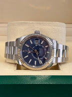 Rolex Sky-Dweller 326934 Blue Dial, 2020 Box & papers