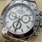 Rolex Daytona Stainless Steel White Dial 116520, 2011
