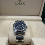 Rolex Mid Size Non-Date Stainless Steel Black Dial