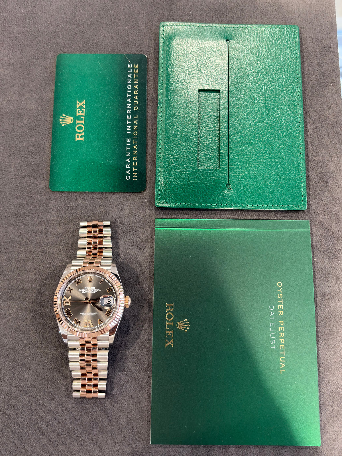 Rolex Date just 36mm Ref:126231 Box & Papers 2021