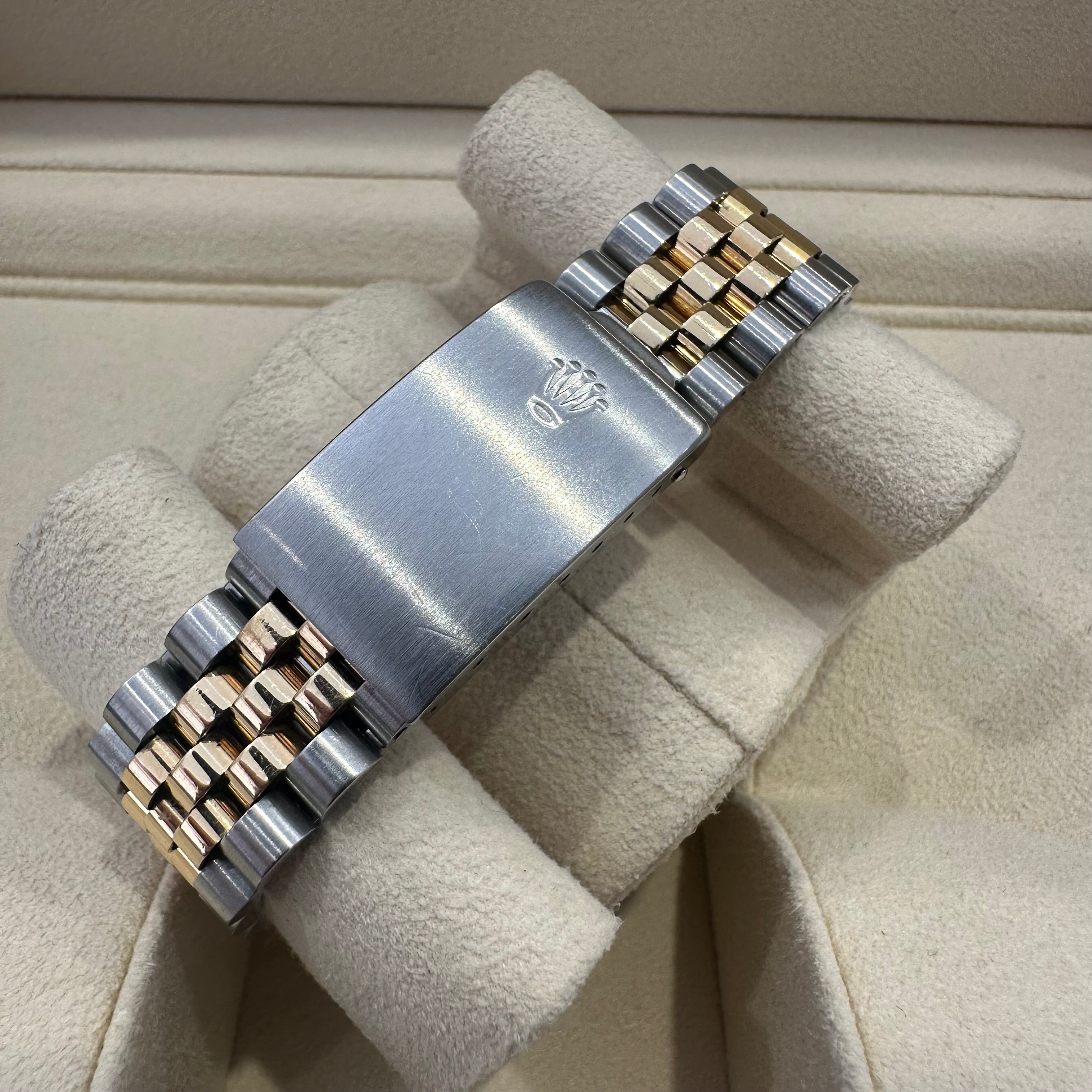 Rolex Gents Datejust Steel & Gold Champagne Dial, 1993, Box