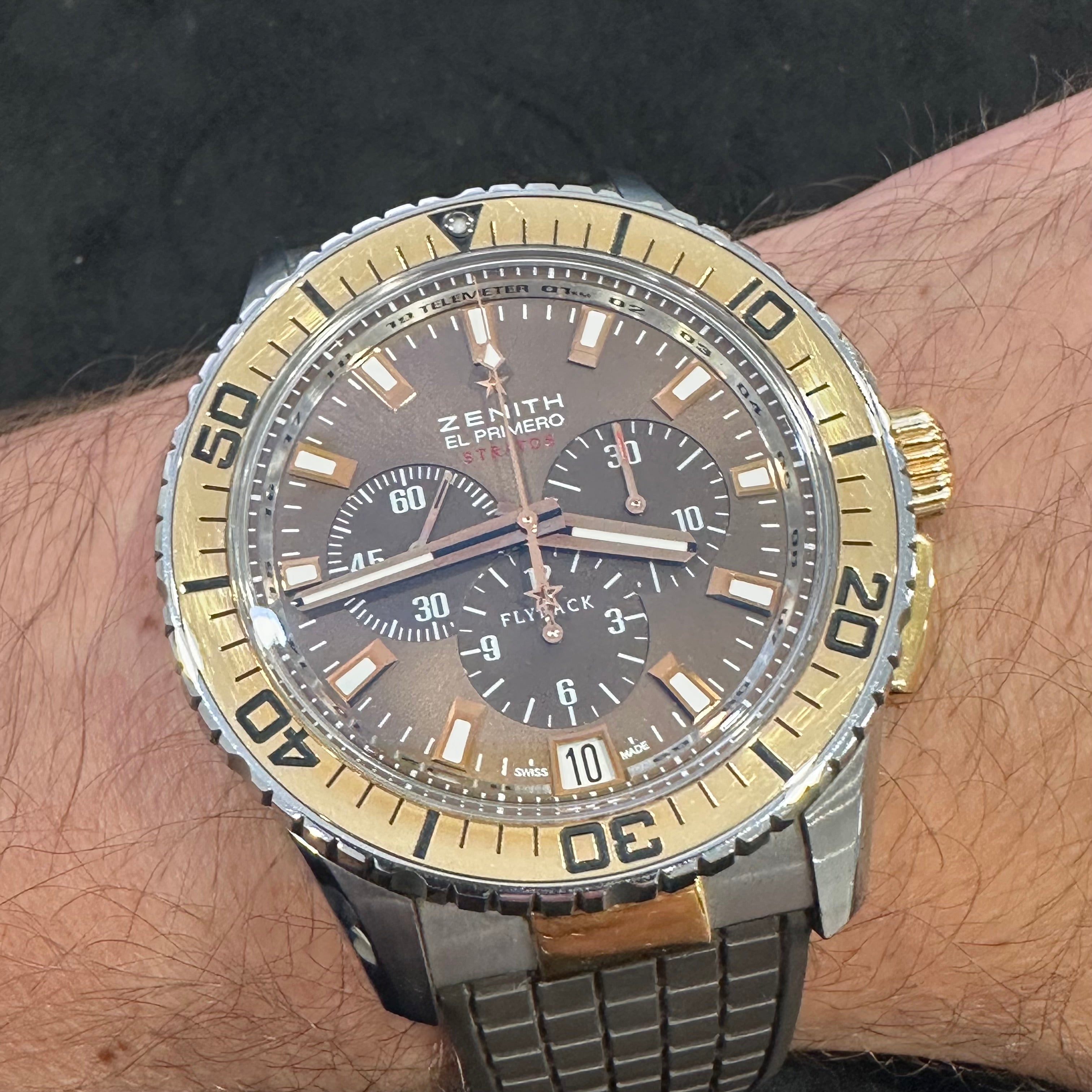 Zenith El Primero Stratos Flyback, 51.2061.405/75-R516, 2015