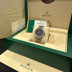 Rolex Mid Size Non-Date Stainless Steel Black Dial