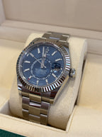 Rolex Sky-Dweller 326934 Blue Dial, 2020 Box & papers