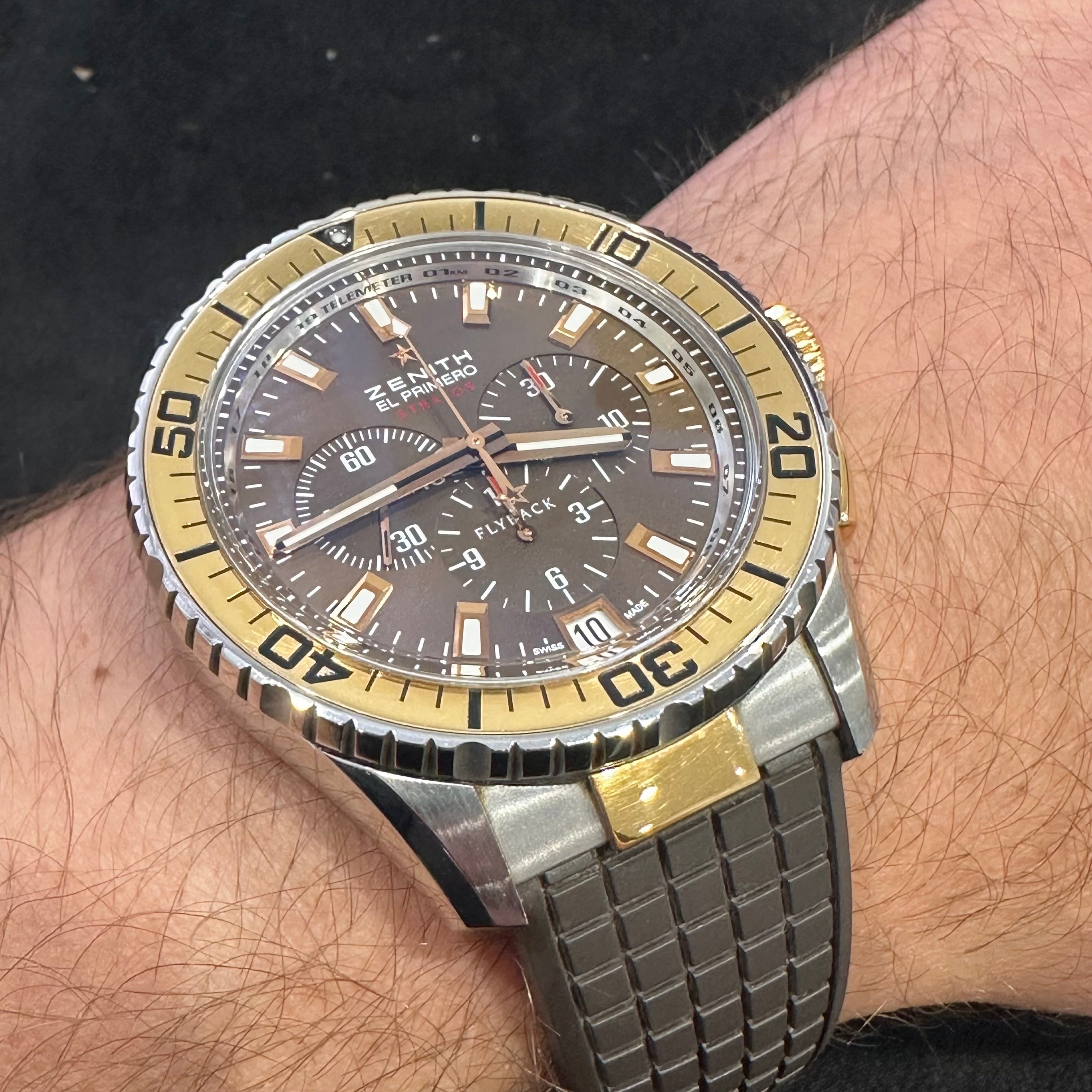 Zenith El Primero Stratos Flyback, 51.2061.405/75-R516, 2015