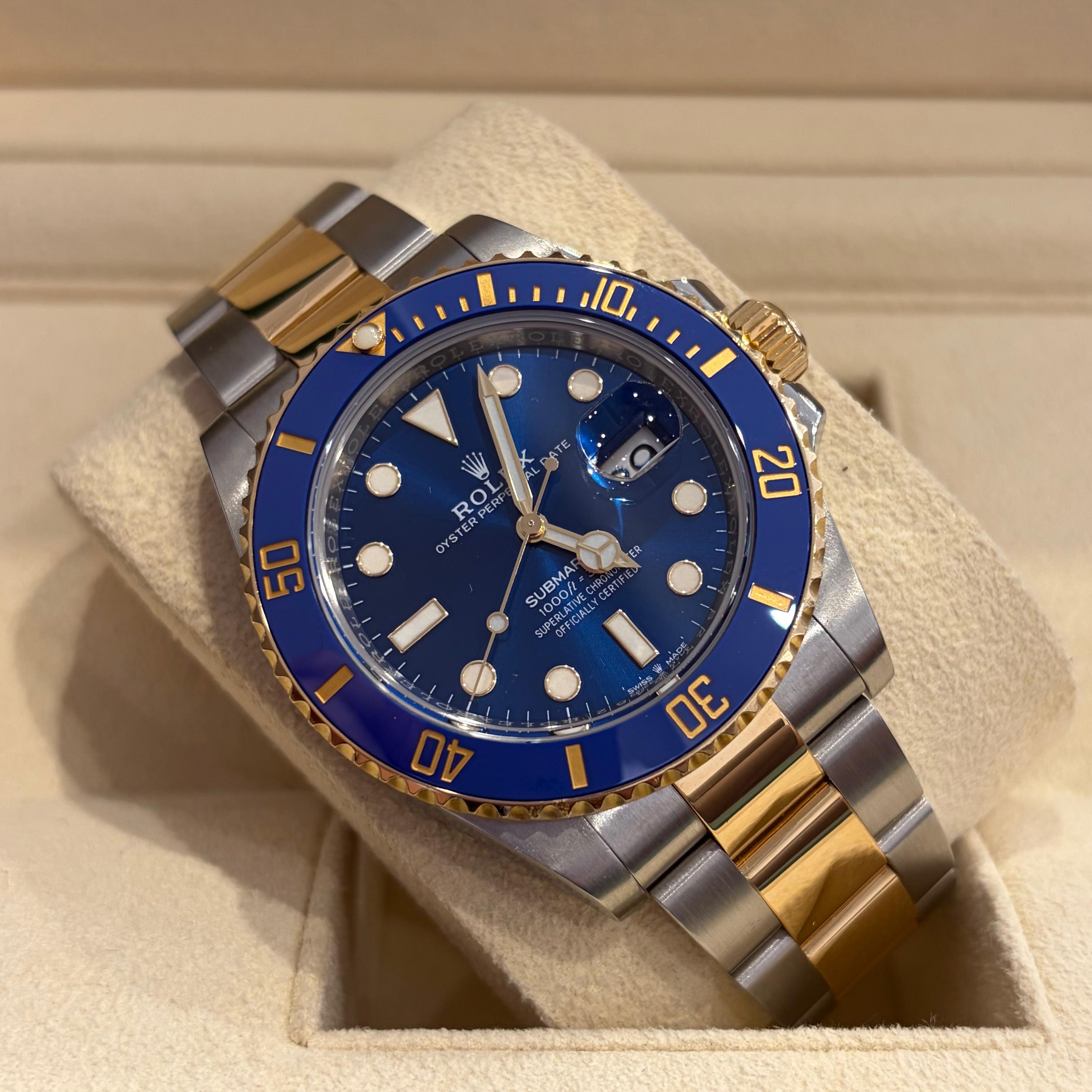 Rolex Gents Submariner Steel & Gold Blue, 2021