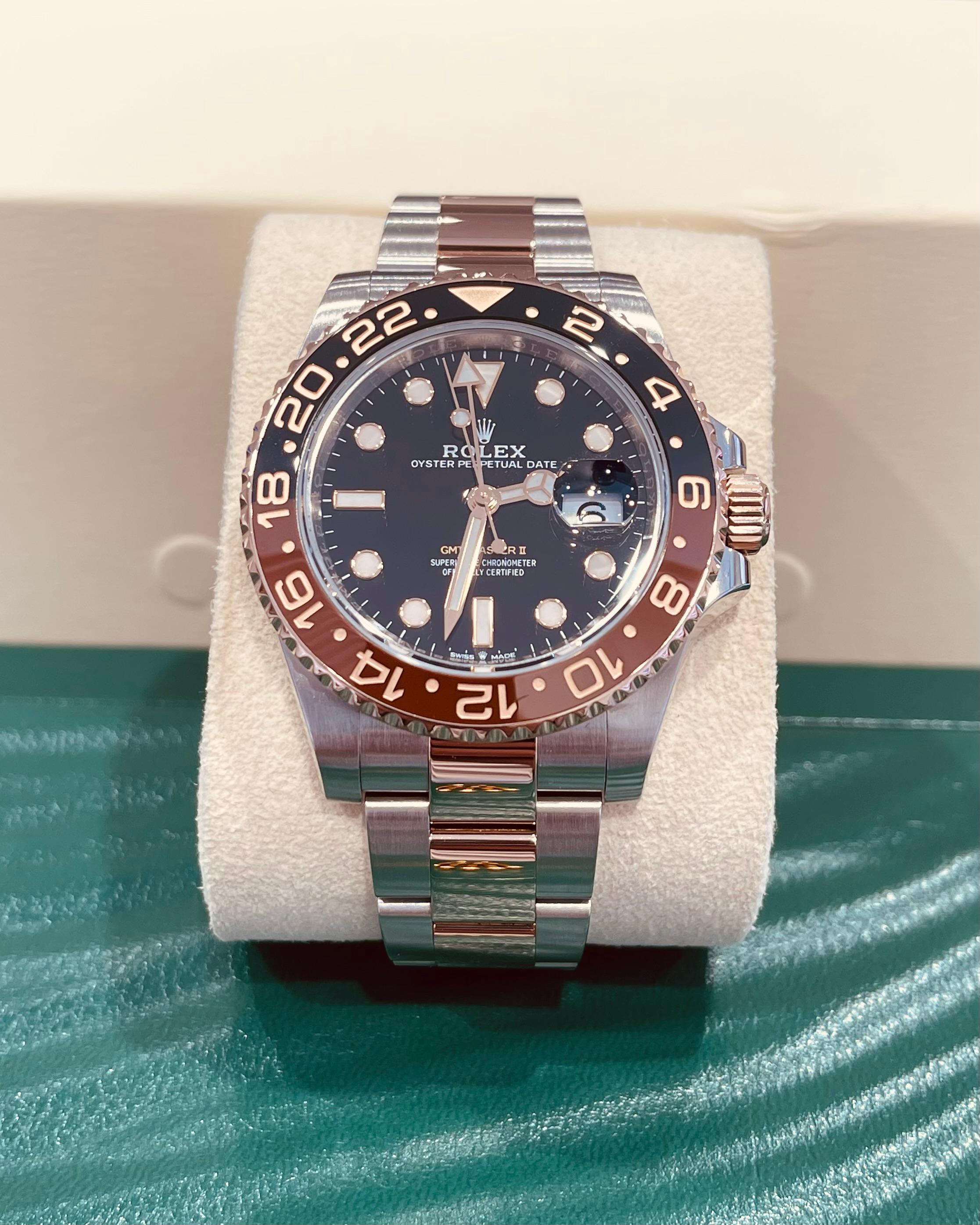 Rolex 126711CHNR GMT-Master II “Rootbeer” 2021 Box & Papers