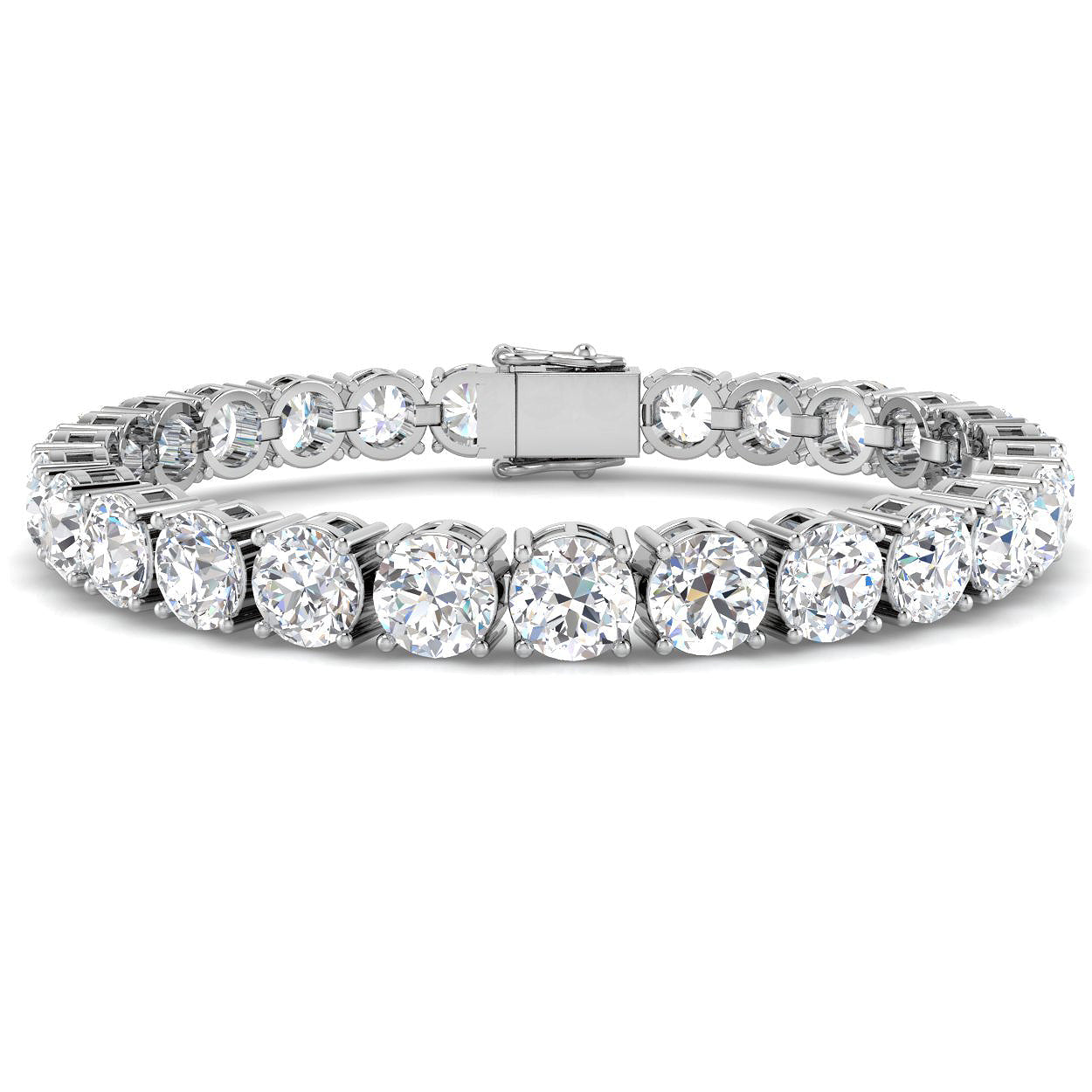 Tennis Bracelet 4 Claw - 28ct