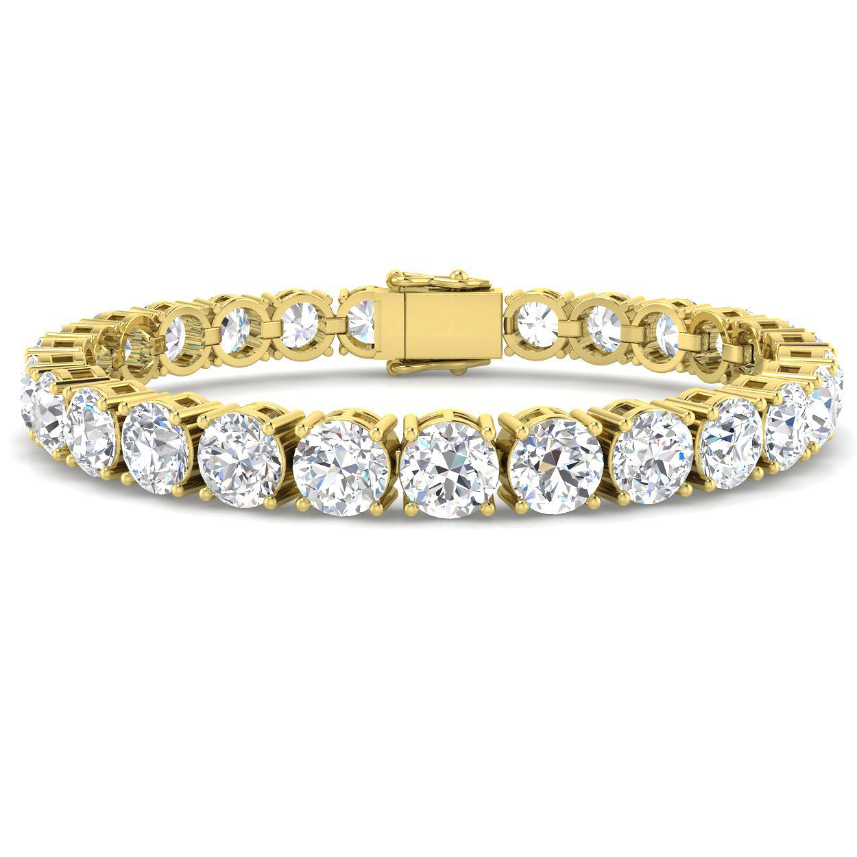 Tennis Bracelet 4 Claw - 28ct
