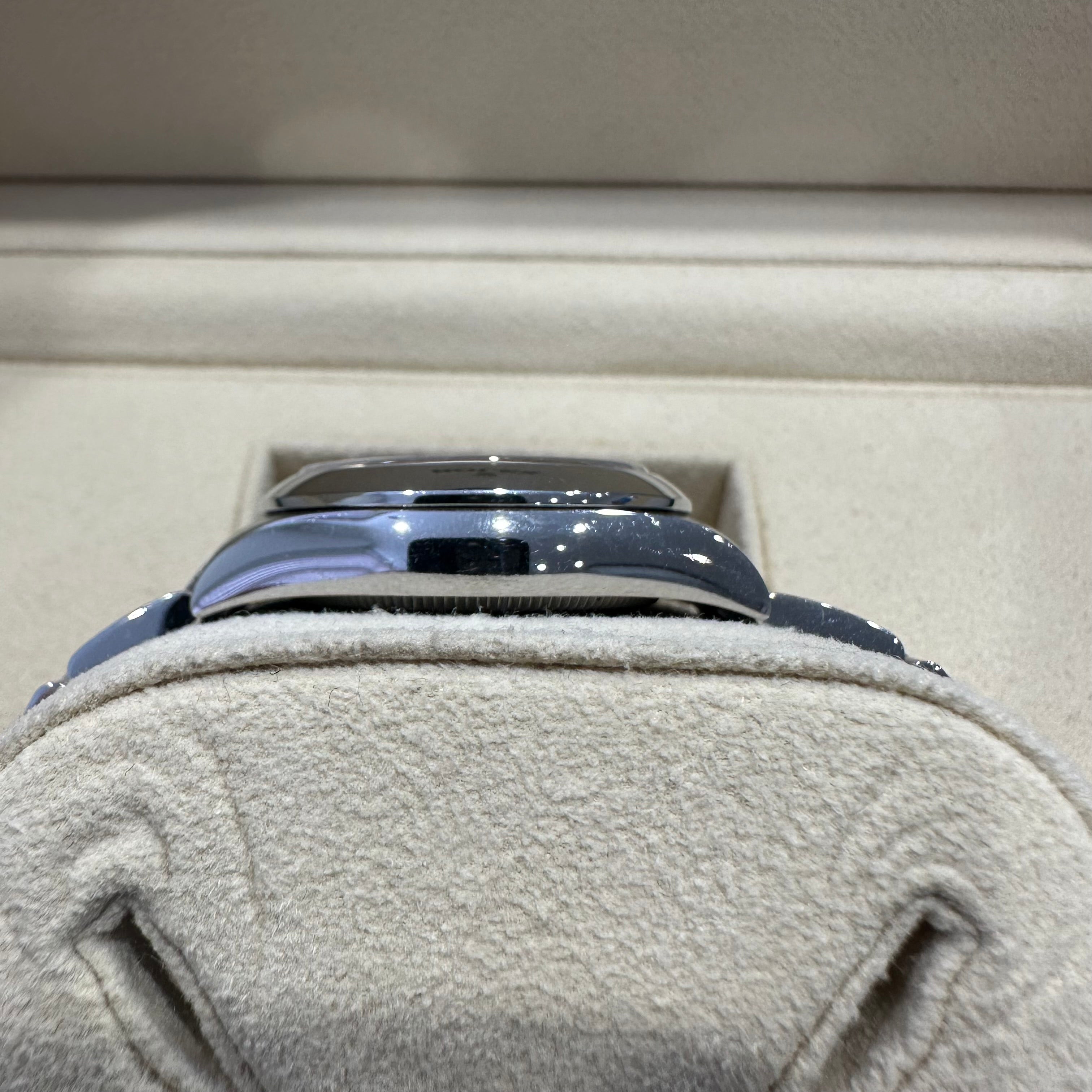 Rolex Mid Size Non-Date Stainless Steel Black Dial