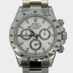 Rolex Daytona Stainless Steel White Dial 116520, 2011